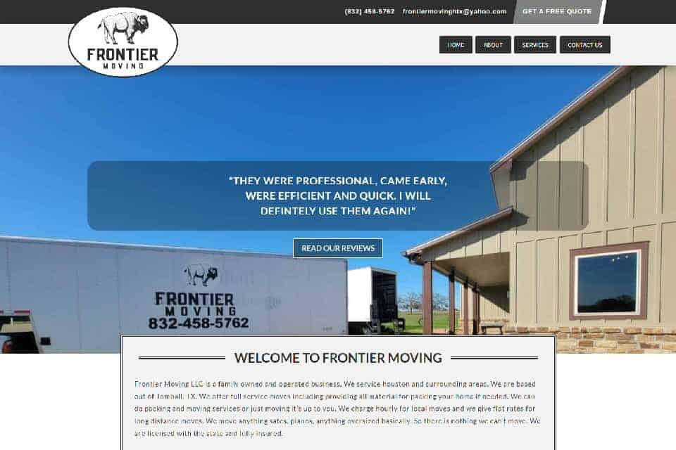 Frontier Moving by North Houston Tandem