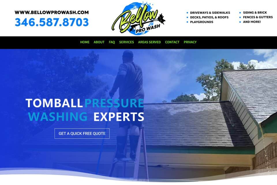 Bellow Pro Wash by North Houston Tandem